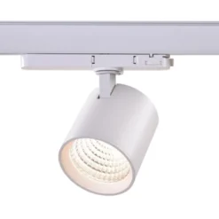 LEDlife Hvid Skinnespot 20W - Høj Lysstyrke 175lm/w, RA93, 3-Faset - Erstatter 85W, Input 230V, 3500lm, RA90