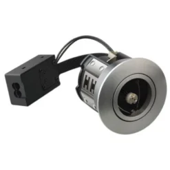 LEDlife indbygningspot Inno88 - MR16,12V, børstet alu, IP44, godkendt i isolering