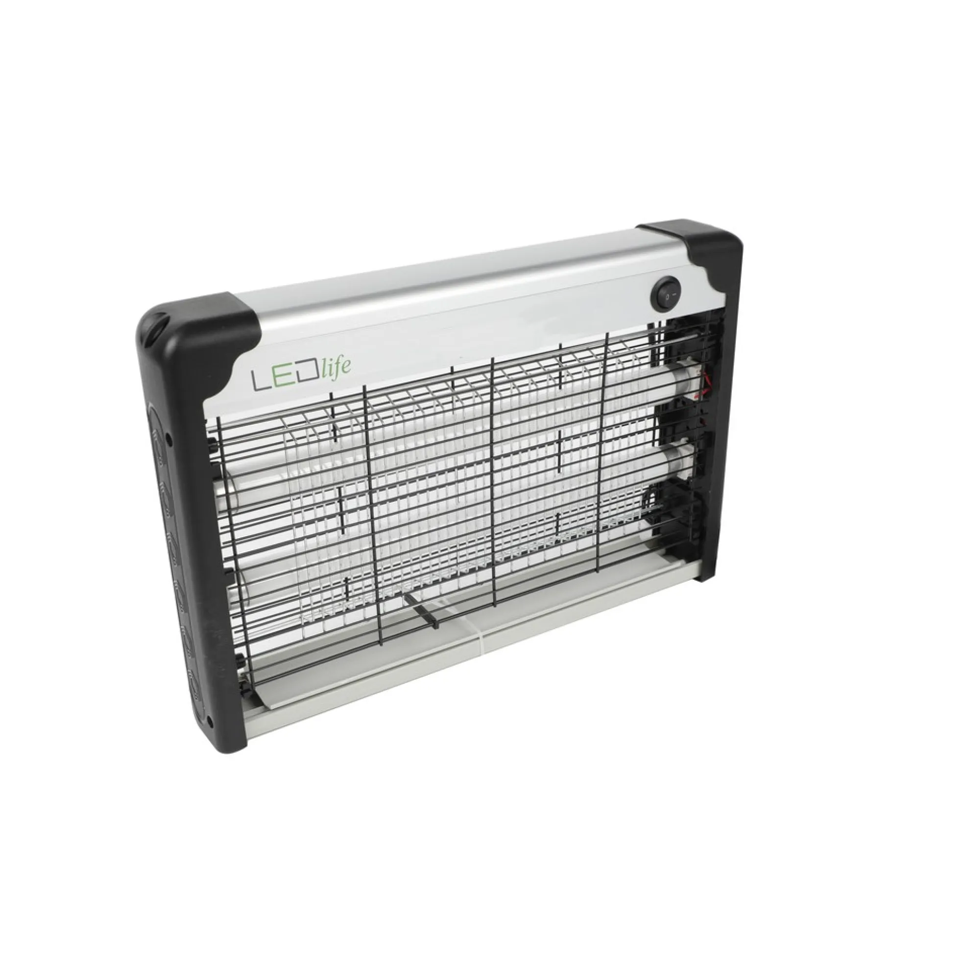 LEDlife insektlampe - 2x6W, indendørs, UV-lys, dækker ca. 30m2