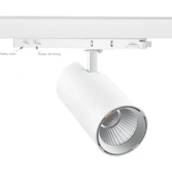 LEDlife PRO-CCT dæmpbar skinnespot, 30W - Justerbar CCT + lysstyrke, 120lm/w, RA92, 3900lm, Flicker free