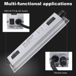 LEDlife Quantum vækstlampe, fuldt spektrum, uden blæser, IP65