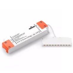 LEDlife Reco68 Møbelspot, inkl. strømforsyning, 2,5W, 12V, 180lm, RA80 - Sort (3-pak)