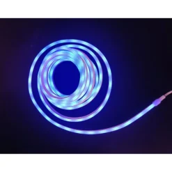 LEDlife RGBIC Neon Flex komplet sæt, 8x16 neonflex, Bluetooth app, fjernbetjening, USB, 3W, 5V input - 5m