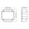 LEDlife rWave indbygningsrelæ - RF, 360W LED, 230V