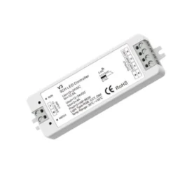LEDlife rWave RGB-controller - 12V (144W), 24V (288W) Indgang: 12V-24V