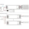 LEDlife rWave 150W dæmper og driver til LED, 12V DC, til RF, push-dæmpning og 4 kanaler