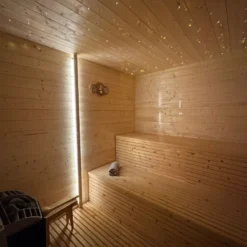 LEDlife Sauna LED strip, 8W pr. meter, IP68, 24V, dæmpbar, 3000K