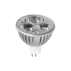 LEDlife TRI3 LED spotpære, MR16 / GU5.3, 3W, 255 lumens, 45 grader, 2800K, 12V DC, dæmpbar