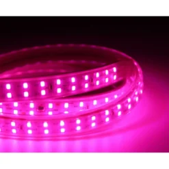 LEDlife Vandtæt vækst LED strip, 230V, IP67, 180 LED, 10W pr. meter, 5 meter