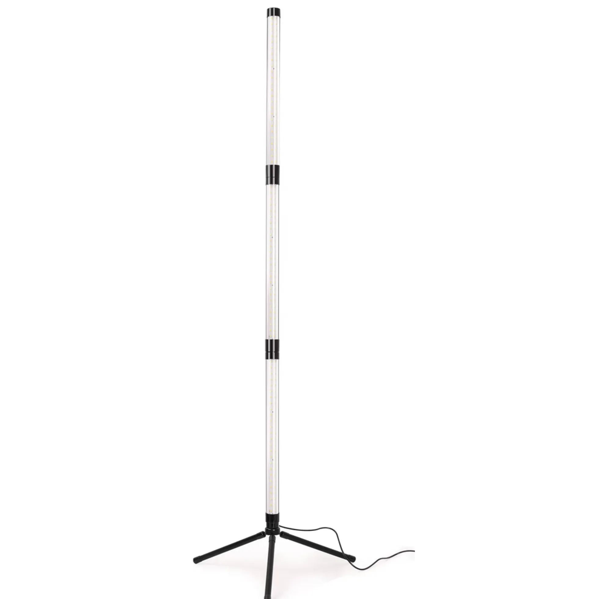LEDlife Vækstlys med stativ, 38W, justerbar, 3 lamper, timer