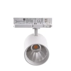 LEDlife 30W hvid skinnespot, 3-faset, 175 lm/W, RA 90, 38 grader, dæmpbar