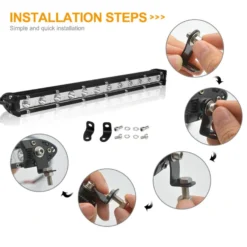 LEDlife 50W LED lysbar, Lysbro til bil, lastbil, traktor, trailer, Vandtæt IP67, 10-30V