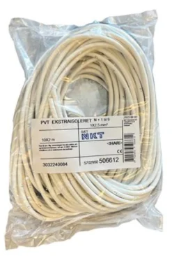 Ledningssæt 2,5-BF T/Målersekt, 1-leder monteringsledning, kobber, blyfri PVC