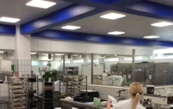 LED-panel Sense Eco, opalprismatisk, 600x600 mm, 3000/4000K, IP65 - SG Armaturen
