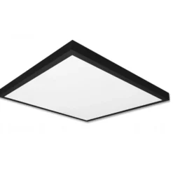 LED panel, 60x60 cm, 60W, 4800 lumen, 4500K neutral hvid, sort ramme, IP20 - Ikke dæmpbar