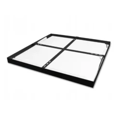 LED panel, 60x60 cm, 60W, 4800 lumen, 4500K neutral hvid, sort ramme, IP20 - Ikke dæmpbar