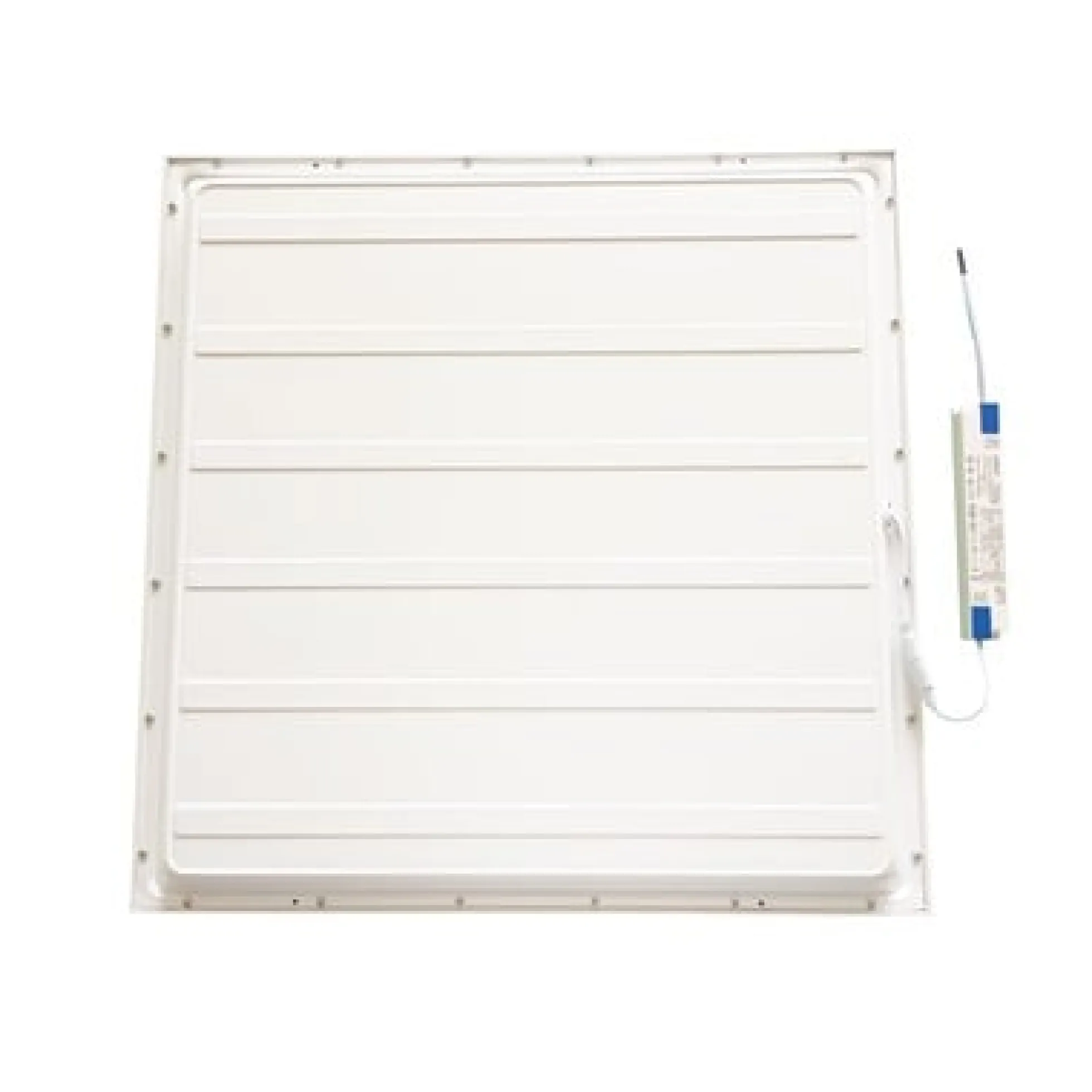 LED panel 60x60, 40W, hvid kant, 115lm/W, bagbelyst, 3000K - LEDlife (restsalg)