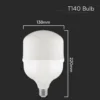 LED pære, E27, 50W, 5400 lumen, 4000K, IP20, med E40 fatningsadapter - V-TAC