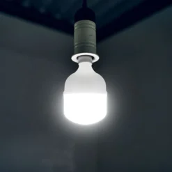 LED pære, E27, 50W, 5400 lumen, 4000K, IP20, med E40 fatningsadapter - V-TAC