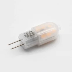LED pære, G4, 1,2W, 12V AC/DC, ikke dæmpbar, 3000K