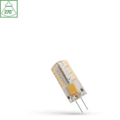 LED pære, 2W, G4, 12V, varm hvid, Spectrum