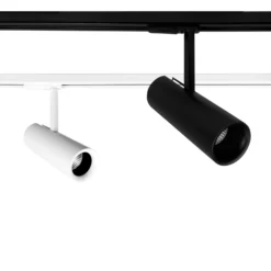 Ledpro Cylinder 60 1-faset skinnespot, 3000K, 1600lm, CRI90, 38° (15° & 25°)