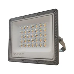 LED projektør, 30W, CCT, 2350 lm, RA80, IP65, 230V, grå - V-Tac