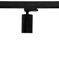 Ledpro Tania Mini GU10 skinnespot, 3-faset, sort (restsalg)