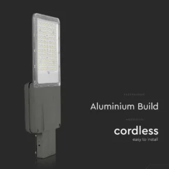 LED Solargadelampe - 6500K, 3.2V, 75Ah, LiFePO4-batteri, IP65 beskyttelse