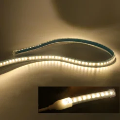 LED strip (Type X-2), 3000K, 230V, vandtæt, IP67, 100 LED, 10W/m, klippes hver 10 cm,