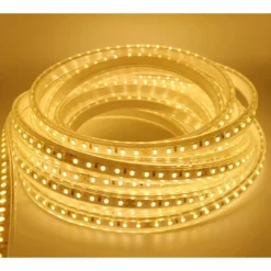 LED strip (Type X-2), 230V, vandtæt, IP67, 100 LED, 10W/m, klippes hver 10 cm, 6500K