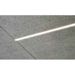 LED Troldtekt Skinne, planforsænket, 24V- Akustilight