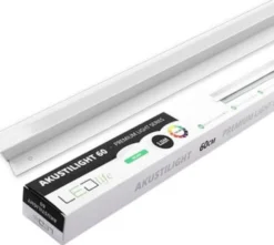 LED Troldtekt Skinne, planforsænket, 24V- Akustilight