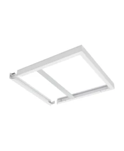 Ledvance panel påbygningsramme med magnet, 600x600 mm, H75, hvid