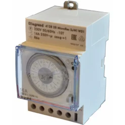 Legrand – Kontaktur MicroRex3 AQW31 analog uge auto sommer/vinter tid
