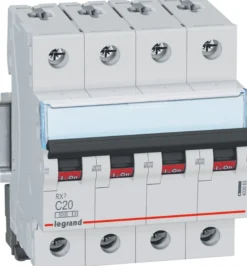 Legrand RX3 – Automatsikring, C 16A, 230/400Vac, 4P, 6kA, 4 modul
