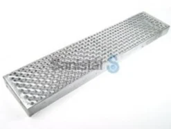 Lejdertrin Firm Grip, 215 mm dybde, 1000 mm bredde, 45 mm højde, Ø14mm maskestørrelse