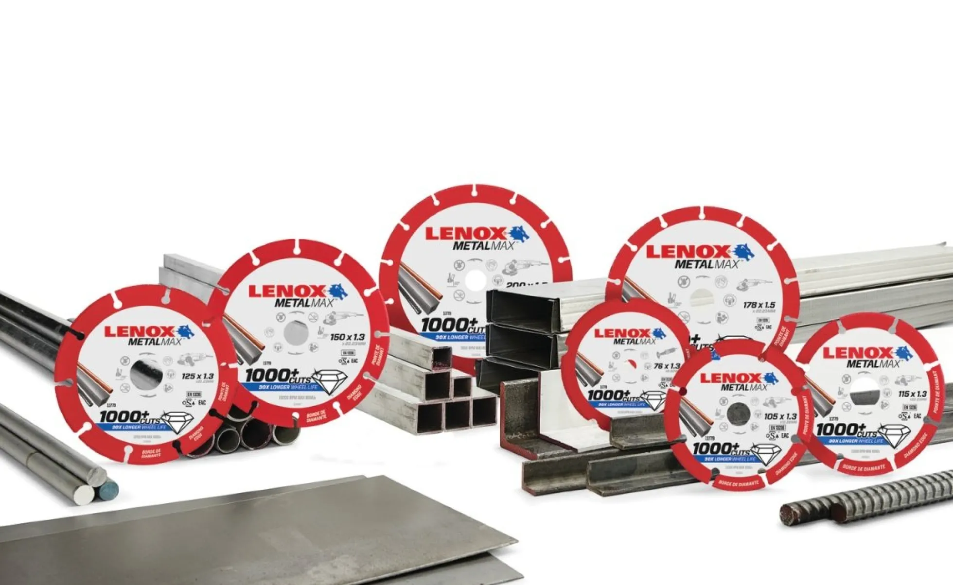 Lenox METALMAX™ diamantskæreskive AG, 125 mm, 22,2 mm centerhul