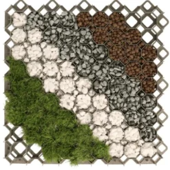 LHI Multigrass græsarmering, grøn, 600 x 600 x 40 mm - Lauridsen