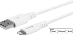 Lightning kabel MFI, 8-pin Lightning - USB A han, til Apple enheder (C89 Chipset)