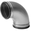 Lindab bøjning BU 6390 presset, 90gr, 63mm, galvaniseret stål