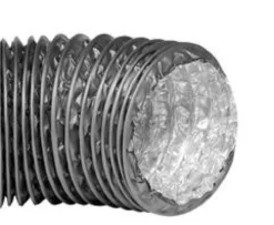 Lindab flexslange, Ø125 mm, L=10 m, polyamid