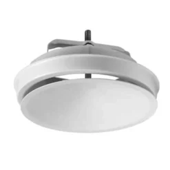 Lindab KIR160 Kontrolventil, Indblæsningsventil, 160 mm, RAL9003
