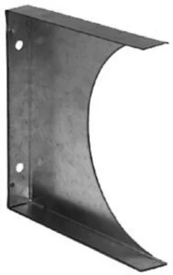 Lindab montagebøjle FADK 500, L=75mm