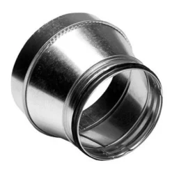Lindab Reduktion Lang Centrisk RCFLU, 280 x 180 mm, muffe/nippel