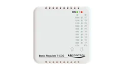 Lindab temperatur- og CO2-regulator TCO2 44102 til EC ventilator