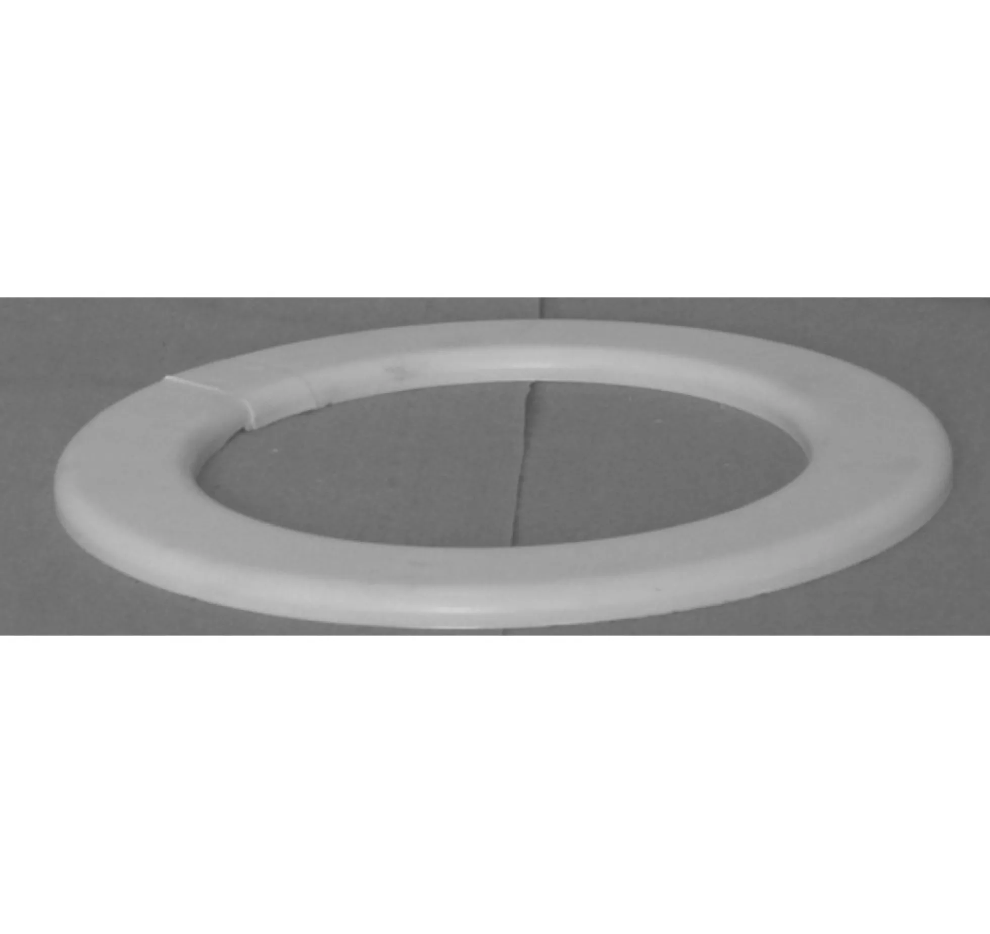 Lindab Væg Gennemføring, 100 mm, Plast, Hvid