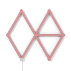 Lines Skin, mat pink, 9 stk. - Nanoleaf