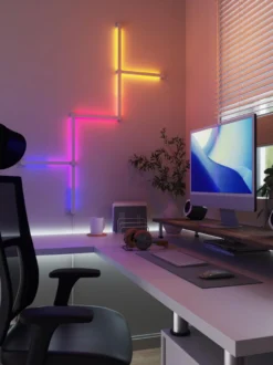 Lines Squared Smart LED-lyspaneler udvidelsespakke - Nanoleaf