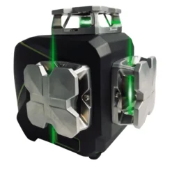 Linjelaser Elma Laser X360-3, grøn, 45m rækkevidde, ±3mm@10m nøjagtighed